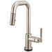 Brizo Litze 64953LF Smarttouch Pull-Down Prep Faucet with Square Spout - Knurled Handle