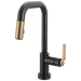 Brizo Litze 64954LF Smarttouch Pull-Down Prep Faucet with Square Spout - Industrial Handle