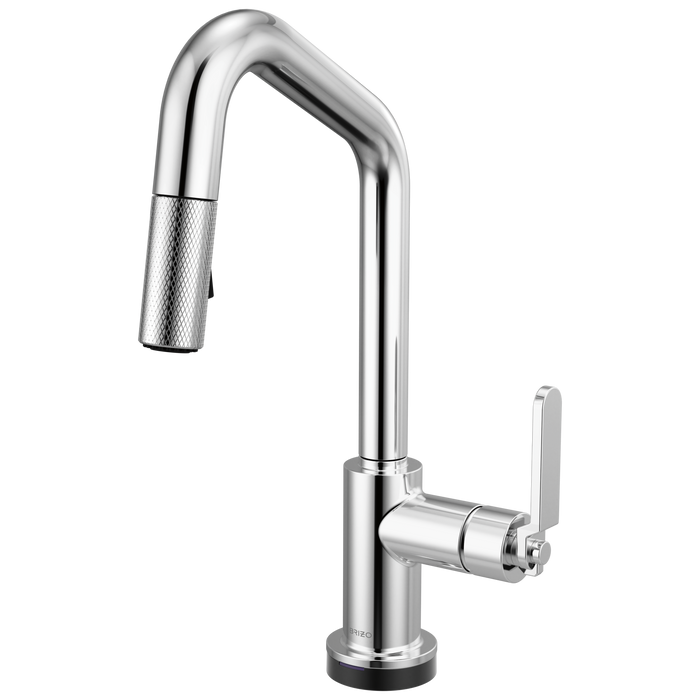 Brizo Litze 64964LF Smarttouch Pull-Down Prep Faucet with Angle Spout - Industrial Handle