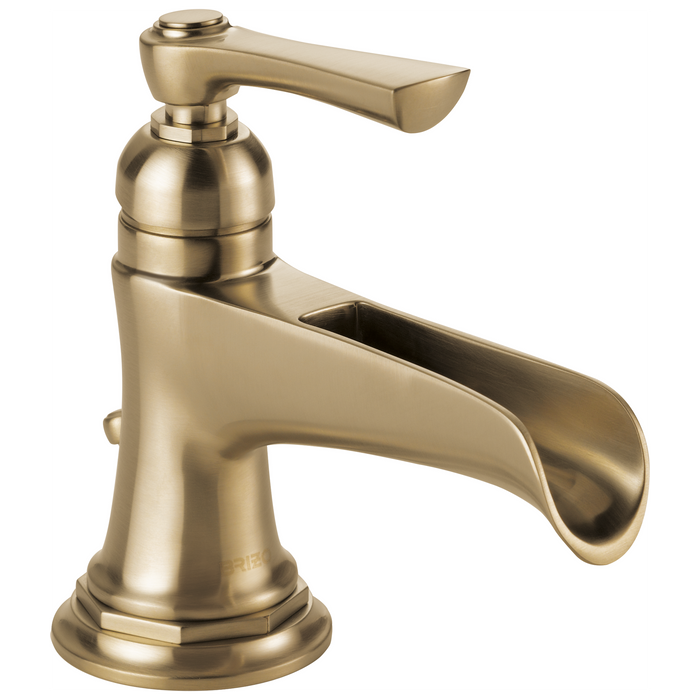 Brizo Rook: Single-Handle Lavatory Faucet with Channel Spout 1.5 GPM