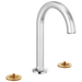 Brizo Kintsu 65306LF Widespread Lavatory Faucet with Arc Spout - Less Handles 1.2 GPM