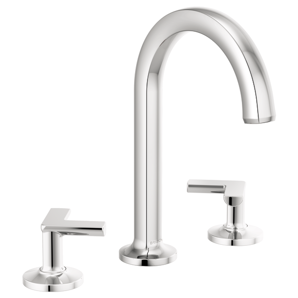Brizo Kintsu 65306LF Widespread Lavatory Faucet with Arc Spout - Less Handles 1.2 GPM
