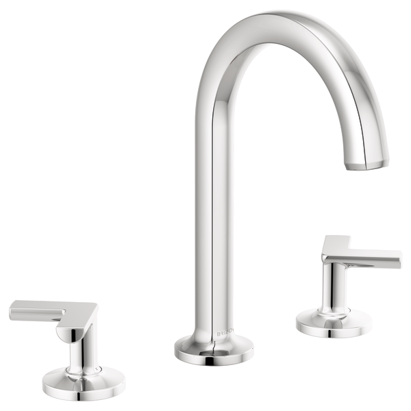 Brizo Kintsu 65306LF Widespread Lavatory Faucet with Arc Spout - Less Handles 1.2 GPM