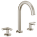 Brizo Kintsu 65306LF Widespread Lavatory Faucet with Arc Spout - Less Handles 1.2 GPM