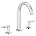 Brizo Kintsu 65306LF Widespread Lavatory Faucet with Arc Spout - Less Handles 1.5 GPM, Chrome