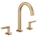Brizo Kintsu: Widespread Lavatory Faucet with Arc Spout - Less Handles 1.5 GPM