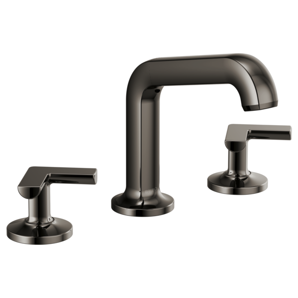 Brizo Kintsu: Widespread Lavatory Faucet with Arc Spout - Less Handles 1.2 GPM