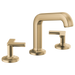 Brizo Kintsu: Widespread Lavatory Faucet with Arc Spout - Less Handles 1.2 GPM