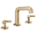 Brizo Kintsu: Widespread Lavatory Faucet with Arc Spout - Less Handles 1.2 GPM