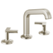 Brizo Kintsu: Widespread Lavatory Faucet with Arc Spout - Less Handles 1.2 GPM