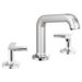 Brizo Kintsu 65307LF Widespread Lavatory Faucet with Angled Spout - Less Handles 1.5 GPM, Chrome