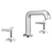 Brizo Kintsu 65307LF Widespread Lavatory Faucet with Angled Spout - Less Handles 1.5 GPM, Chrome