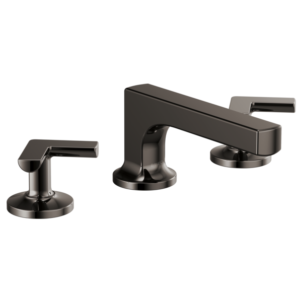 Brizo Kintsu 65308LF Widespread Lavatory Faucet with Low Spout - Less Handles 1.5 GPM, Brilliance Black Onyx