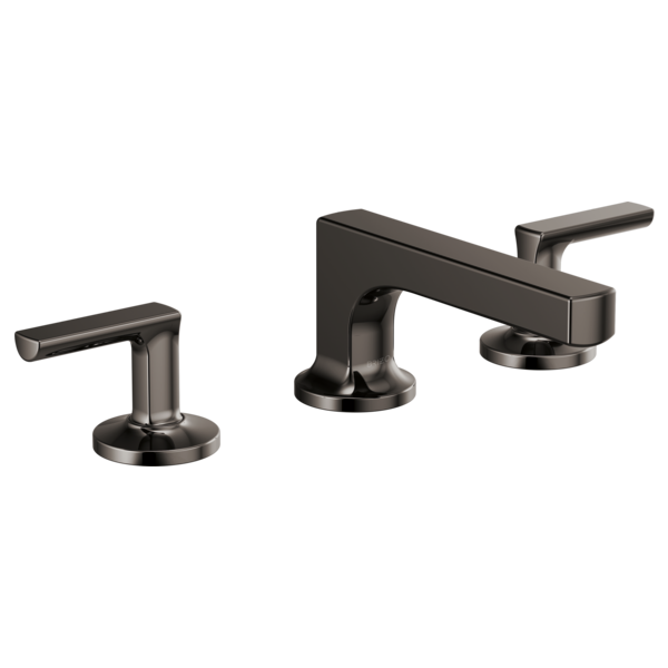 Brizo Kintsu 65308LF Widespread Lavatory Faucet with Low Spout - Less Handles 1.5 GPM, Brilliance Black Onyx