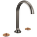 Brizo Roccesco 653110LF Widespread Lavatory Faucet with Arc Spout - Less Handles