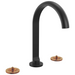 Brizo Roccesco 653110LF Widespread Lavatory Faucet with Arc Spout - Less Handles