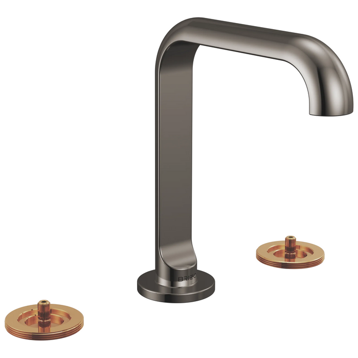 Brizo Roccesco 653111LF Widespread Lavatory Faucet with Square Spout - Less Handles