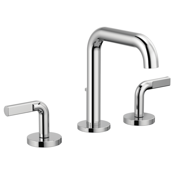 Brizo Litze: Widespread Lavatory Faucet with High Spout - Less Handles 1.2 GPM