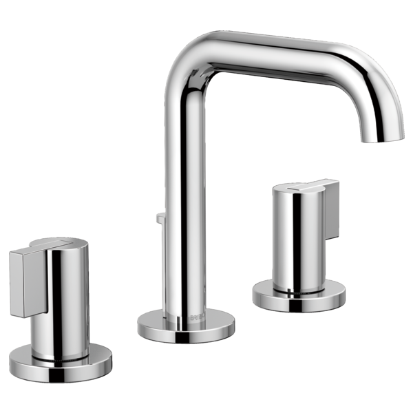 Brizo Litze: Widespread Lavatory Faucet with High Spout - Less Handles 1.2 GPM