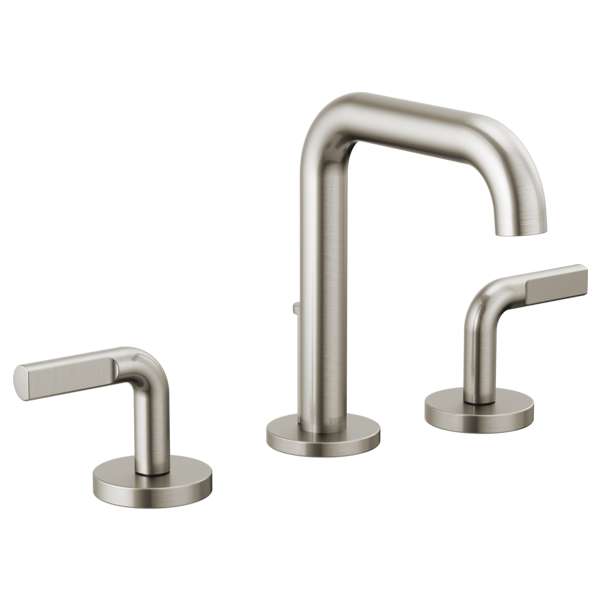 Brizo Litze: Widespread Lavatory Faucet with High Spout - Less Handles 1.2 GPM
