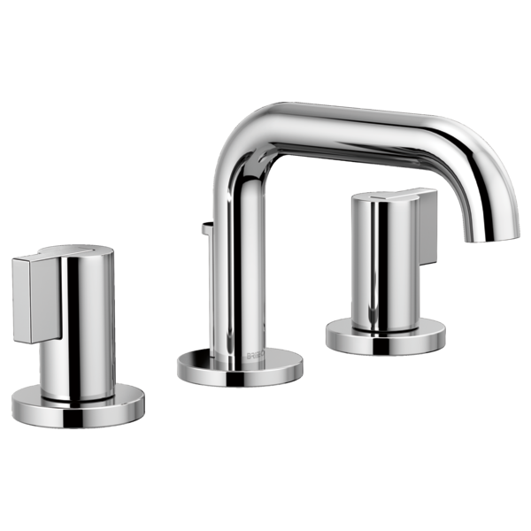 Brizo Litze: Widespread Lavatory Faucet with Low Spout - Less Handles 1.2 GPM