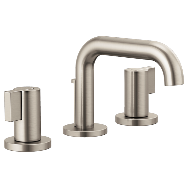 Brizo Litze: Widespread Lavatory Faucet with Low Spout - Less Handles 1.2 GPM