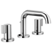 Brizo Litze: Widespread Lavatory Faucet with Low Spout - Less Handles 1.5 GPM