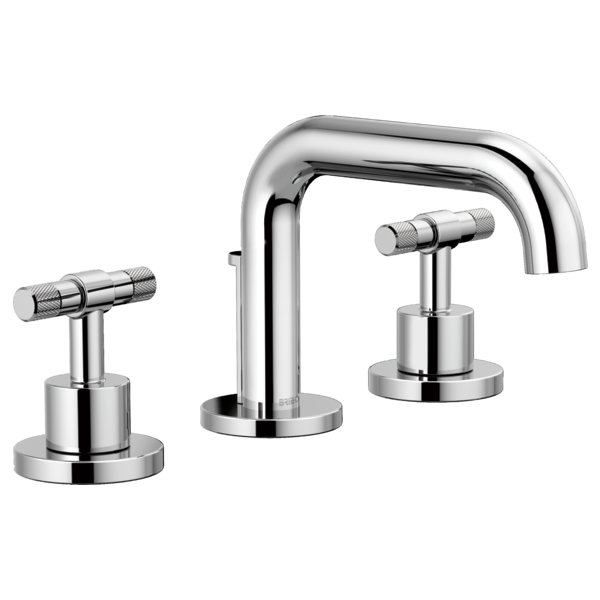Brizo Litze: Widespread Lavatory Faucet with Low Spout - Less Handles 1.5 GPM