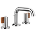 Brizo Litze: Widespread Lavatory Faucet with Low Spout - Less Handles 1.5 GPM