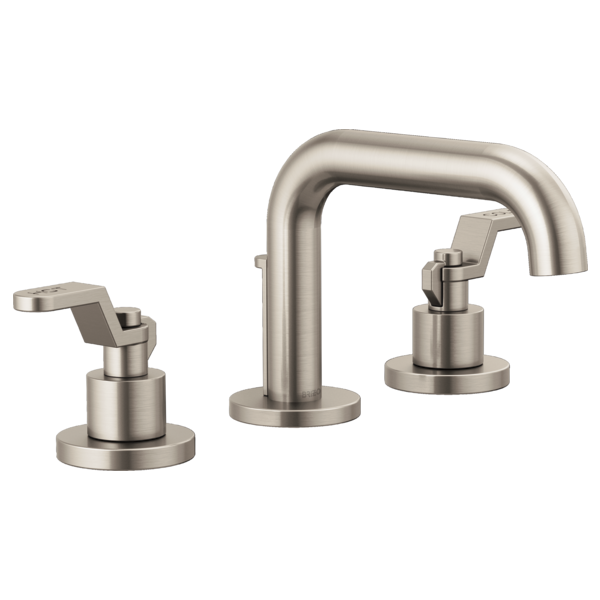 Brizo Litze: Widespread Lavatory Faucet with Low Spout - Less Handles 1.5 GPM