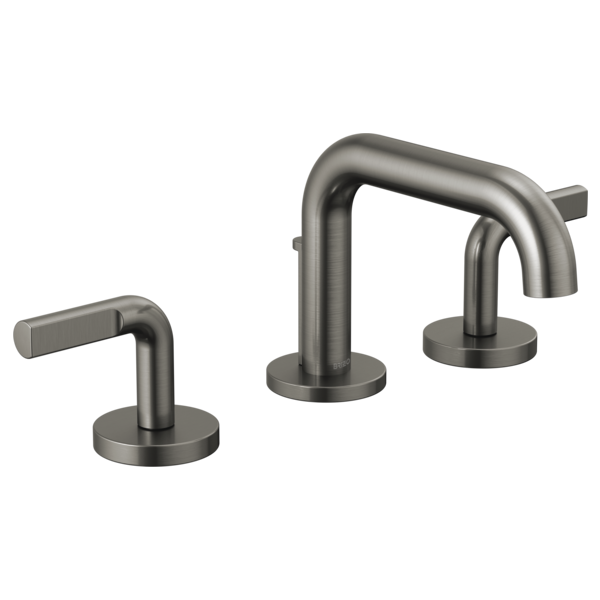 Brizo Litze 65334LF Widespread Lavatory Faucet with Low Spout - Less Handles 1.5 GPM, Luxe Steel