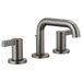 Brizo Litze 65334LF Widespread Lavatory Faucet with Low Spout - Less Handles 1.5 GPM, Luxe Steel