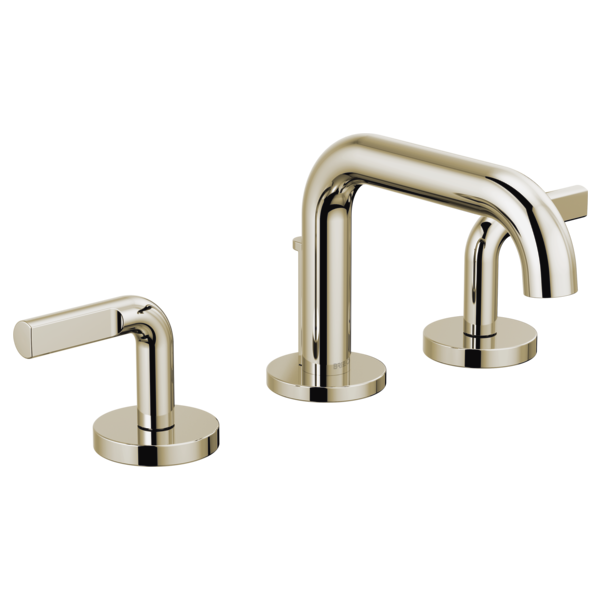 Brizo Litze 65334LF Widespread Lavatory Faucet with Low Spout - Less Handles 1.5 GPM, Polished Nickel