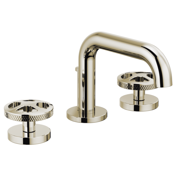 Brizo Litze 65334LF Widespread Lavatory Faucet with Low Spout - Less Handles 1.5 GPM, Polished Nickel