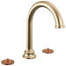Brizo Beauclere 65365LF Widespread Lavatory Faucet with Arc Spout - Less Handles 1.2 GPM