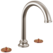 Brizo Beauclere 65365LF Widespread Lavatory Faucet with Arc Spout - Less Handles 1.2 GPM