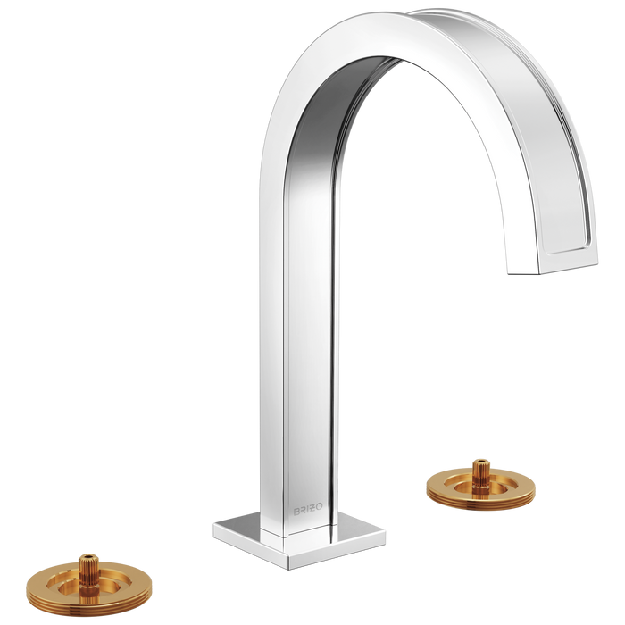 Brizo Frank Lloyd Wright 65399LF Widespread Lavatory Faucet with Arc Spout - Less Handles