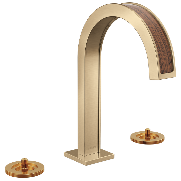 Brizo Frank Lloyd Wright 65399LF Widespread Lavatory Faucet with Arc Spout - Less Handles