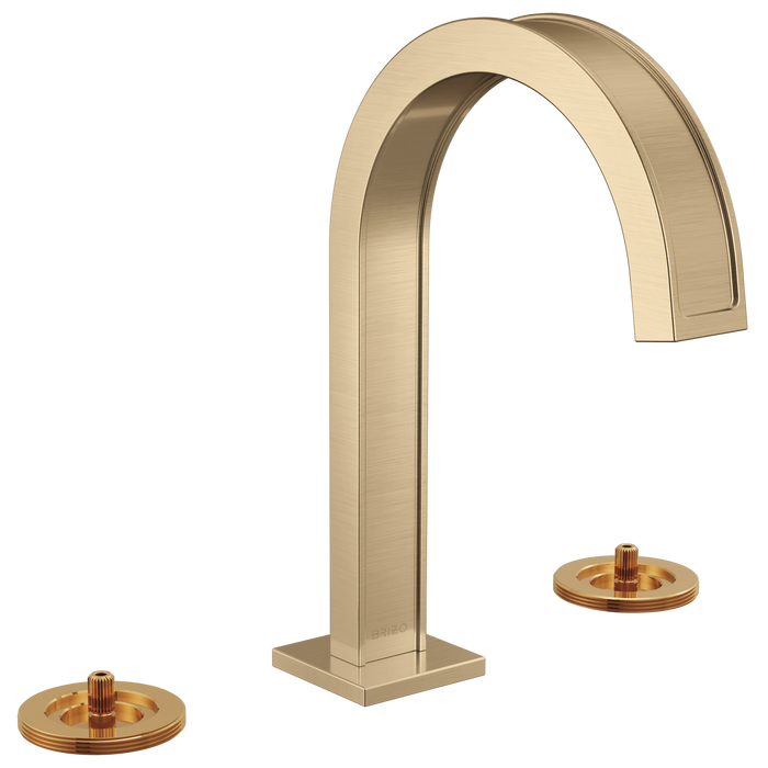 Brizo Frank Lloyd Wright 65399LF Widespread Lavatory Faucet with Arc Spout - Less Handles