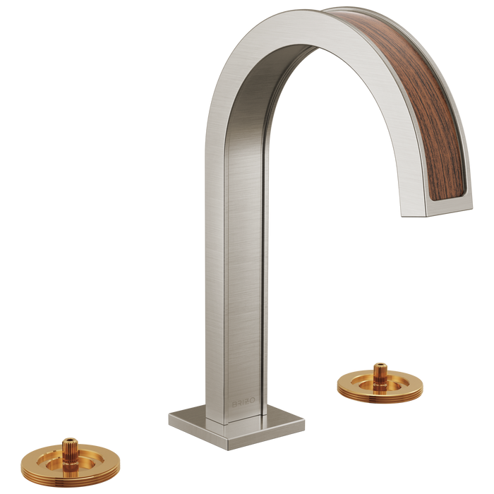 Brizo Frank Lloyd Wright 65399LF Widespread Lavatory Faucet with Arc Spout - Less Handles