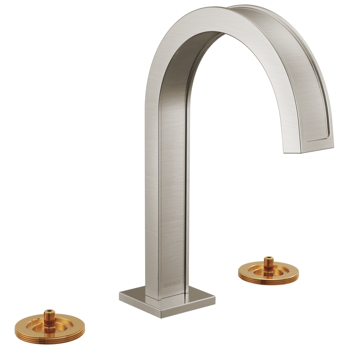 Brizo Frank Lloyd Wright 65399LF Widespread Lavatory Faucet with Arc Spout - Less Handles