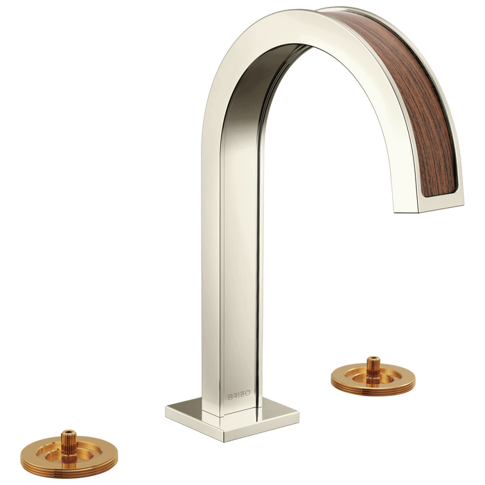 Brizo Frank Lloyd Wright 65399LF Widespread Lavatory Faucet with Arc Spout - Less Handles