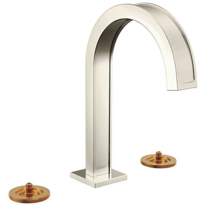 Brizo Frank Lloyd Wright 65399LF Widespread Lavatory Faucet with Arc Spout - Less Handles