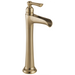 Brizo Rook 65461LF Single-Handle Vessel Lavatory Faucet with Channel Spout 1.5 GPM, Luxe Gold
