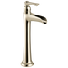 Brizo Rook 65461LF Single-Handle Vessel Lavatory Faucet with Channel Spout 1.5 GPM, Polished Nickel