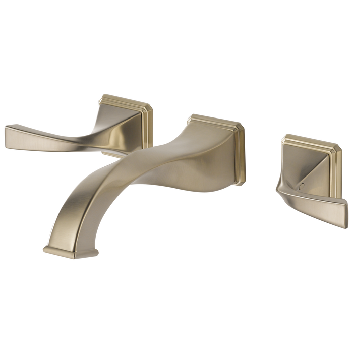 Two-Handle Wall Mount Lavatory Faucet 1.2 GPM