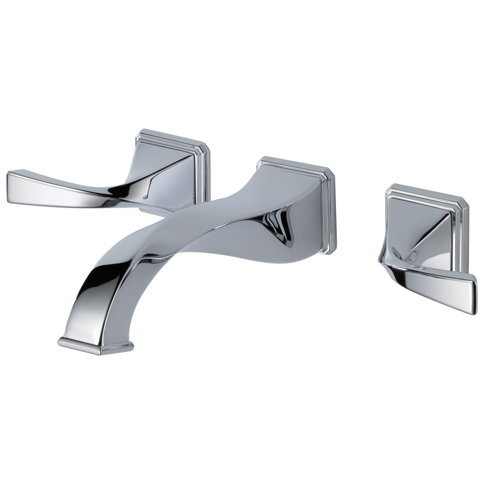 Two-Handle Wall Mount Lavatory Faucet 1.2 GPM