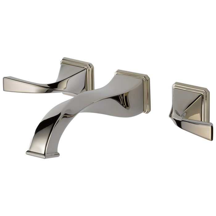 Two-Handle Wall Mount Lavatory Faucet 1.2 GPM
