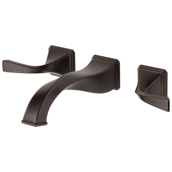 Two-Handle Wall Mount Lavatory Faucet 1.2 GPM
