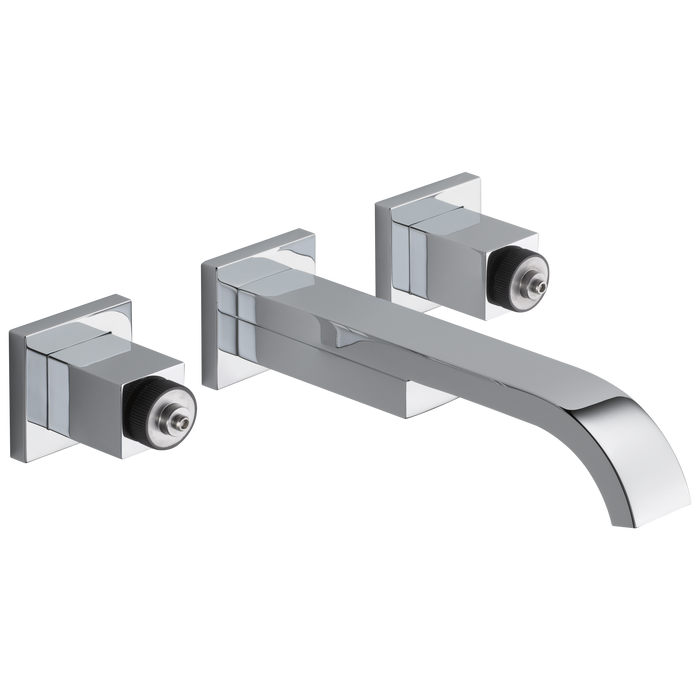 Two-Handle Wall Mount Lavatory Faucet - Less Handles 1.2 GPM